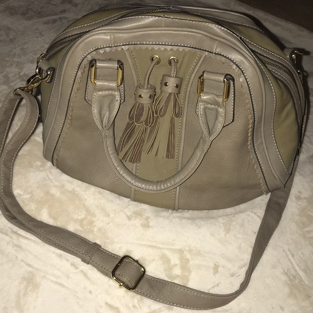 Tassel Front Satchel